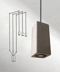 FLODA(A) - Luminaria LED triple strings system.