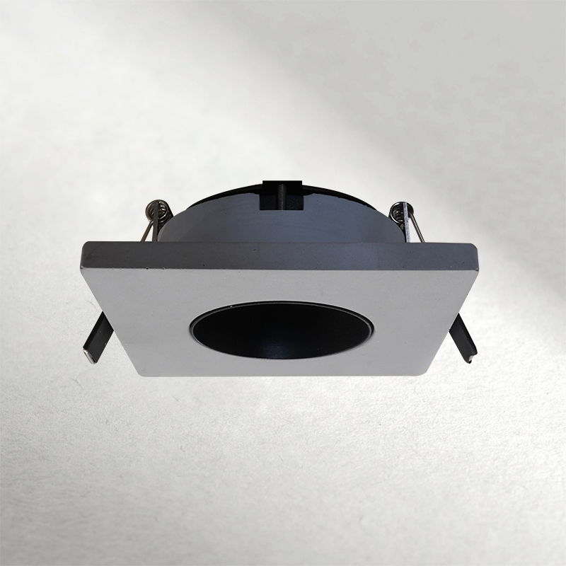 Downlight cuadrado HEBY recesado