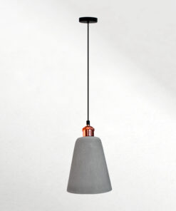 ODDA - Lámpara suspendida E-27 con portalámpara vintage.