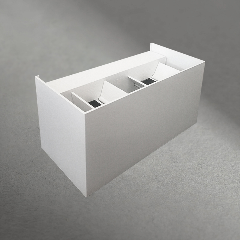 SOLA DOBLE AJUSTABLE - Aplique muro sobreponer 12W.