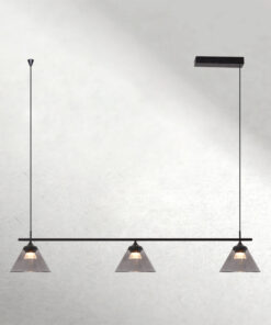 LUROY - Luminaria LED descolgar cónica 27W 3000K.
