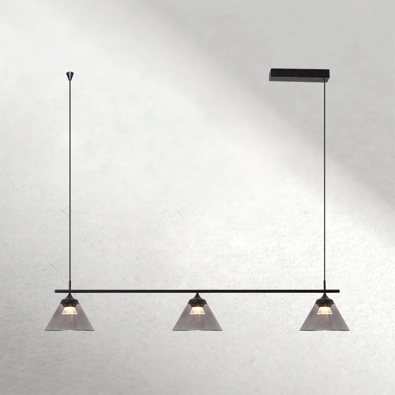 LUROY - Luminaria LED descolgar cónica 27W 3000K.