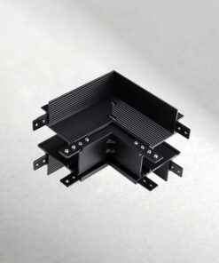 TOKKER - Conector en "L" Riel incrustar.