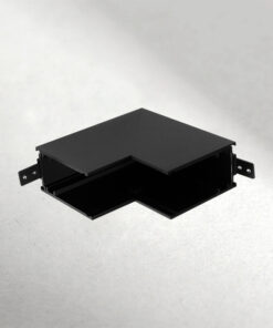 TOKKER - Conector en "L" Riel pared.