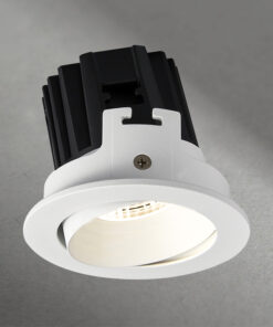 RIGGE - Luminaria tipo downlight LED escualizable.