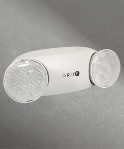HAMORY - Luminaria LED de emergencia con 2 luces.