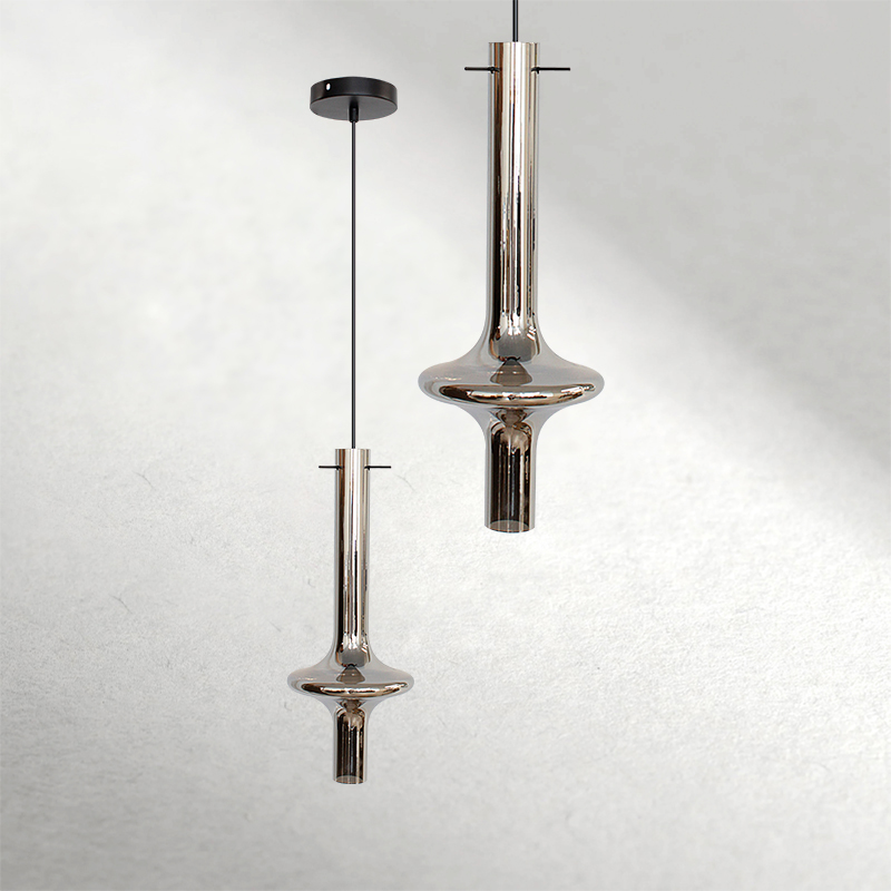 STANAGE - Luminaria en vidrio para descolgar base E-14.