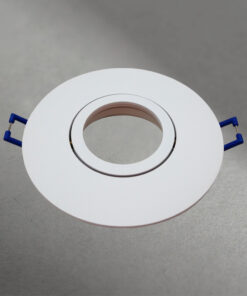 OTTA - Luminaria redonda downlight GU10 Blanca.