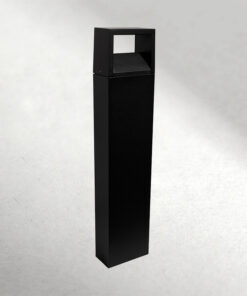 HUSBY - Luminaria de piso tipo bolardo 9W.