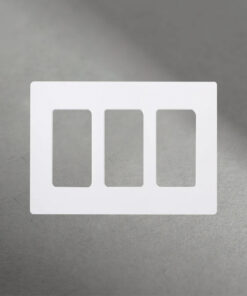 Placa de pared para 3 dispositivos.