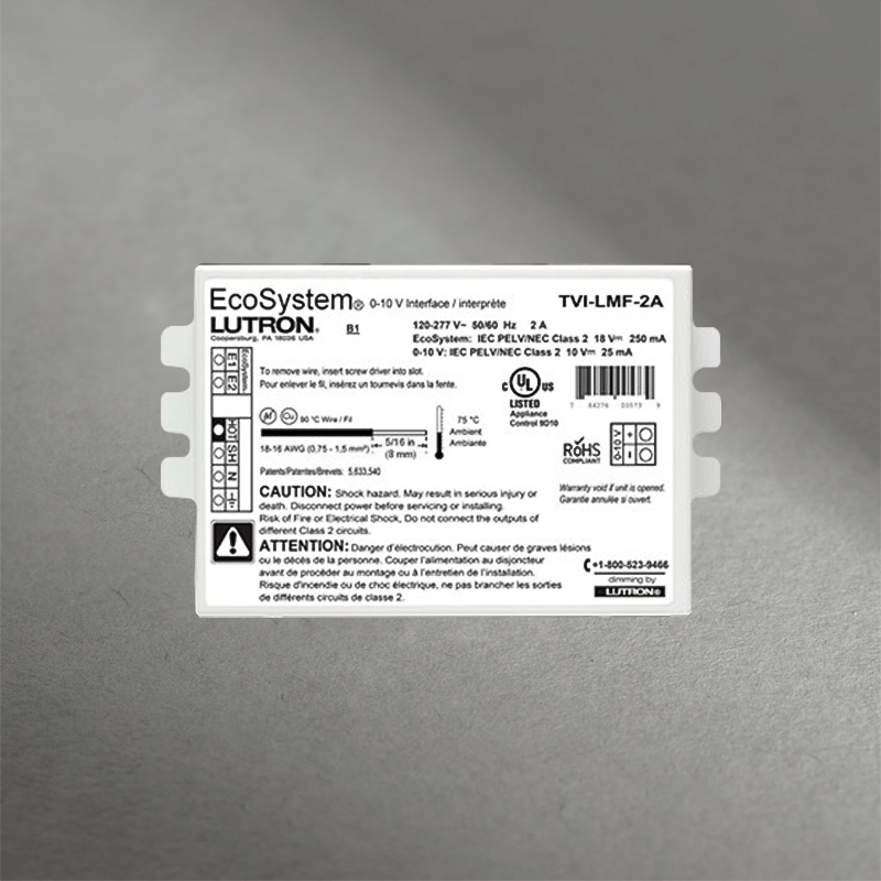 Interfaz EcoSystem a 0–10 V.