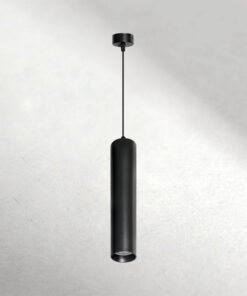 Luminaria Suspendida GU10 Luz Cálida – Tamaño L (6 x 30 cm).