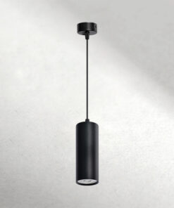 Luminaria Suspendida GU10 Luz Cálida – Tamaño S (5 x 15 cm).