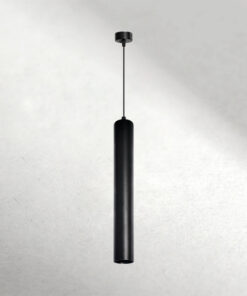 Luminaria Suspendida GU10 Luz Cálida – Tamaño XL (6 x 50 cm).