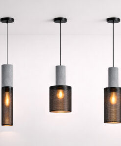 Lámpara colgante LED E27 1 luz