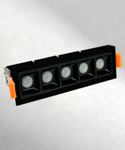 Downlight LED Drité 10W Negro Luz Cálida Dimerizable