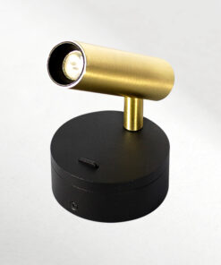 LESJA - Luminaria Decorativa LED Tipo Aplique 3W Luz Cálida